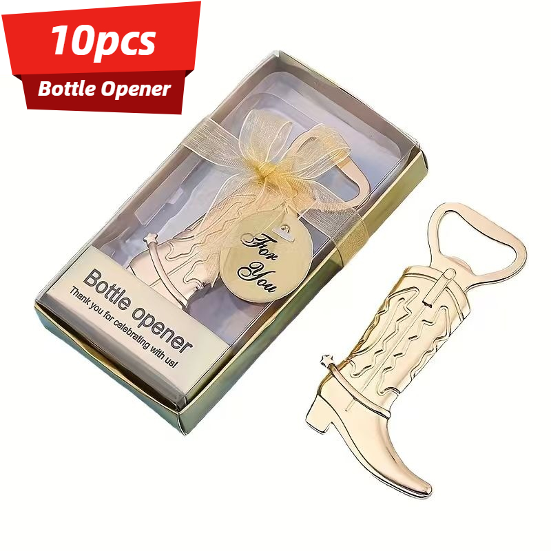 Kitchen Gadgets Presents - 10개입 부트형 병따개, 패키지 포함, 재미있는