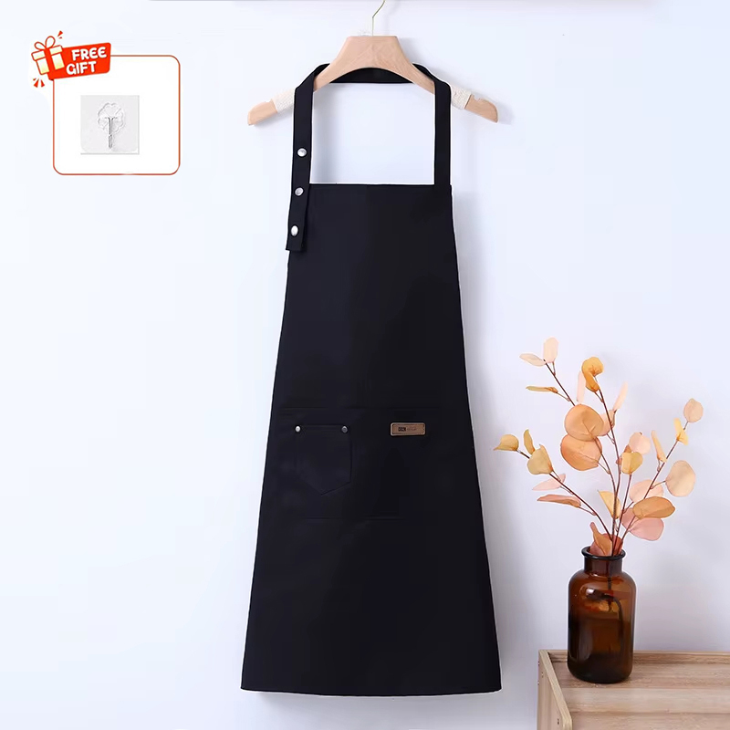 Kitchen Gadgets Trending - 1pc 방수 오일 방지 앞치마 포켓