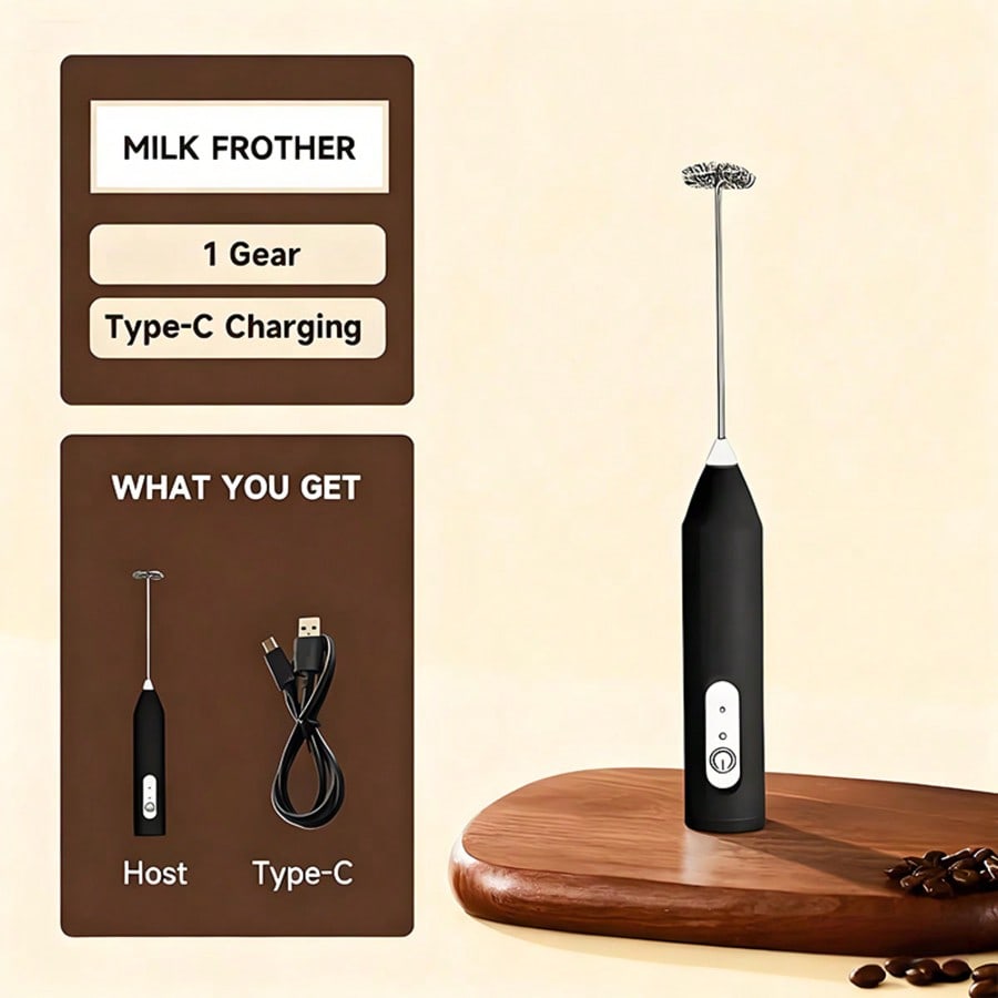 Kitchen Gadgets Blender - 1팩 휴대용 전기 믹서, 계란 거품기,