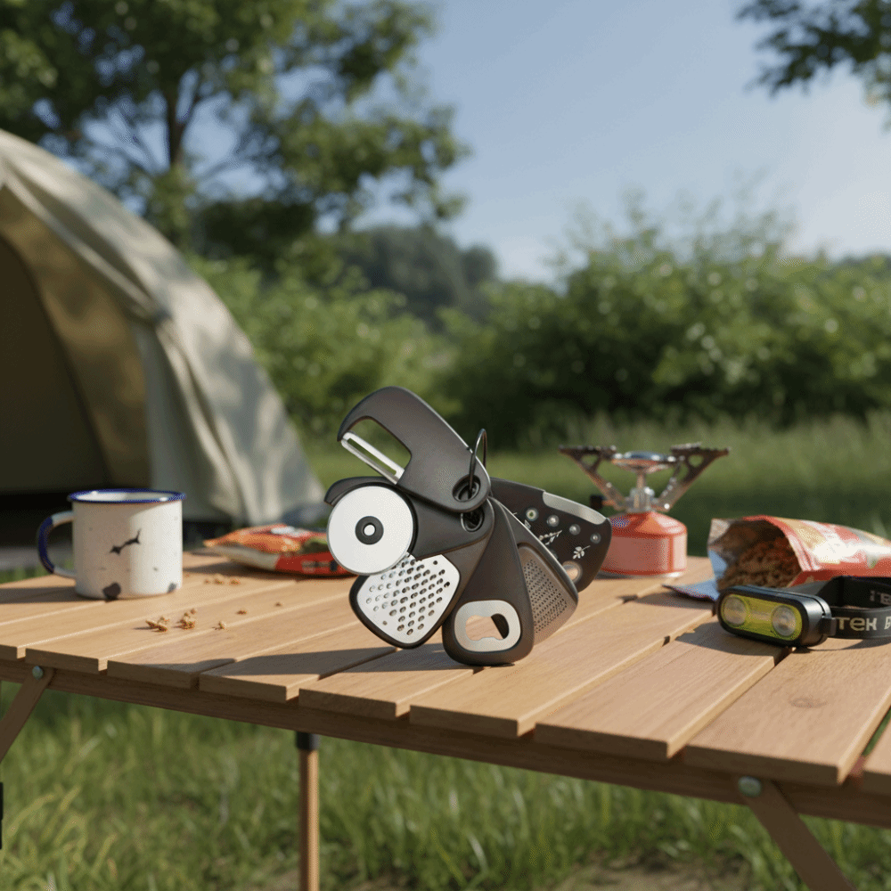 Kitchen Gadgets I Need - 컴팩트한 디자인의 캠핑 식기 세트 공간