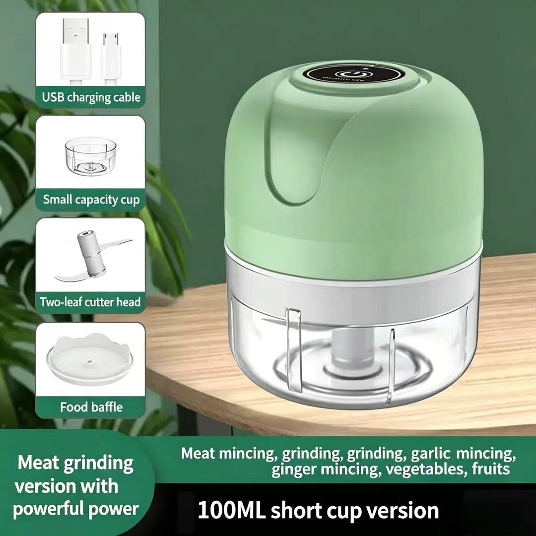 23W USB 충전식 전기 마늘 다지기 100ML/25 - Kitchen Gadgets Machine 리뷰 및 가격