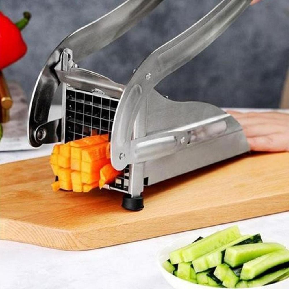 수동 커터 스테인리스 스틸 프렌치 프라이 슬라이서, 감 - Kitchen Gadgets Machine 리뷰 및 가격