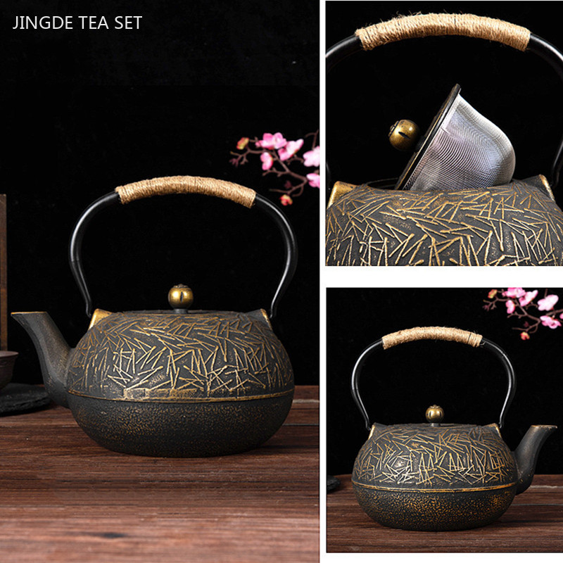 맞춤형 주철 찻주전자, 일본 골동품 공예, 필터 스크린 - Cast Iron Skillet 리뷰 및 가격