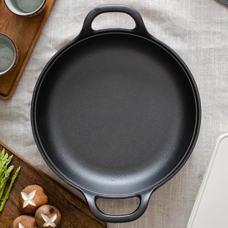 두꺼운 무코팅 무점착 주철 프라이팬 가정용 가스 및 인 - Cast Iron Skillet 리뷰 및 가격