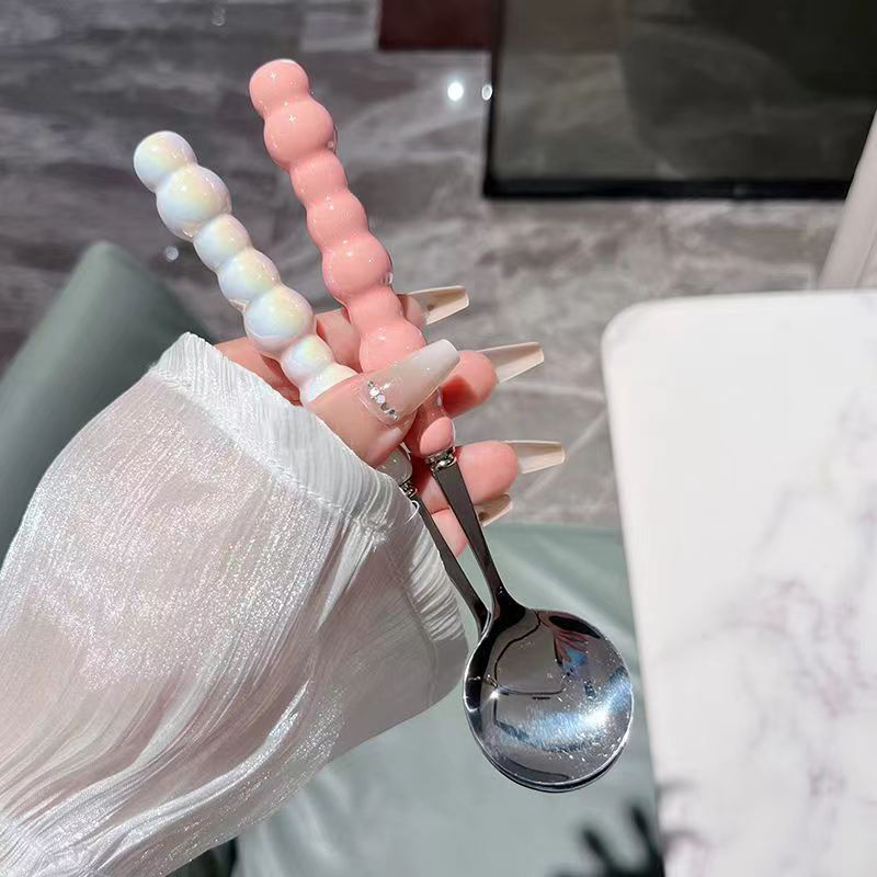 진주 손잡이 숟가락 스테인리스 스틸 교반 숟가락, 아이 - Quirky Kitchen Gadgets 리뷰 및 가격