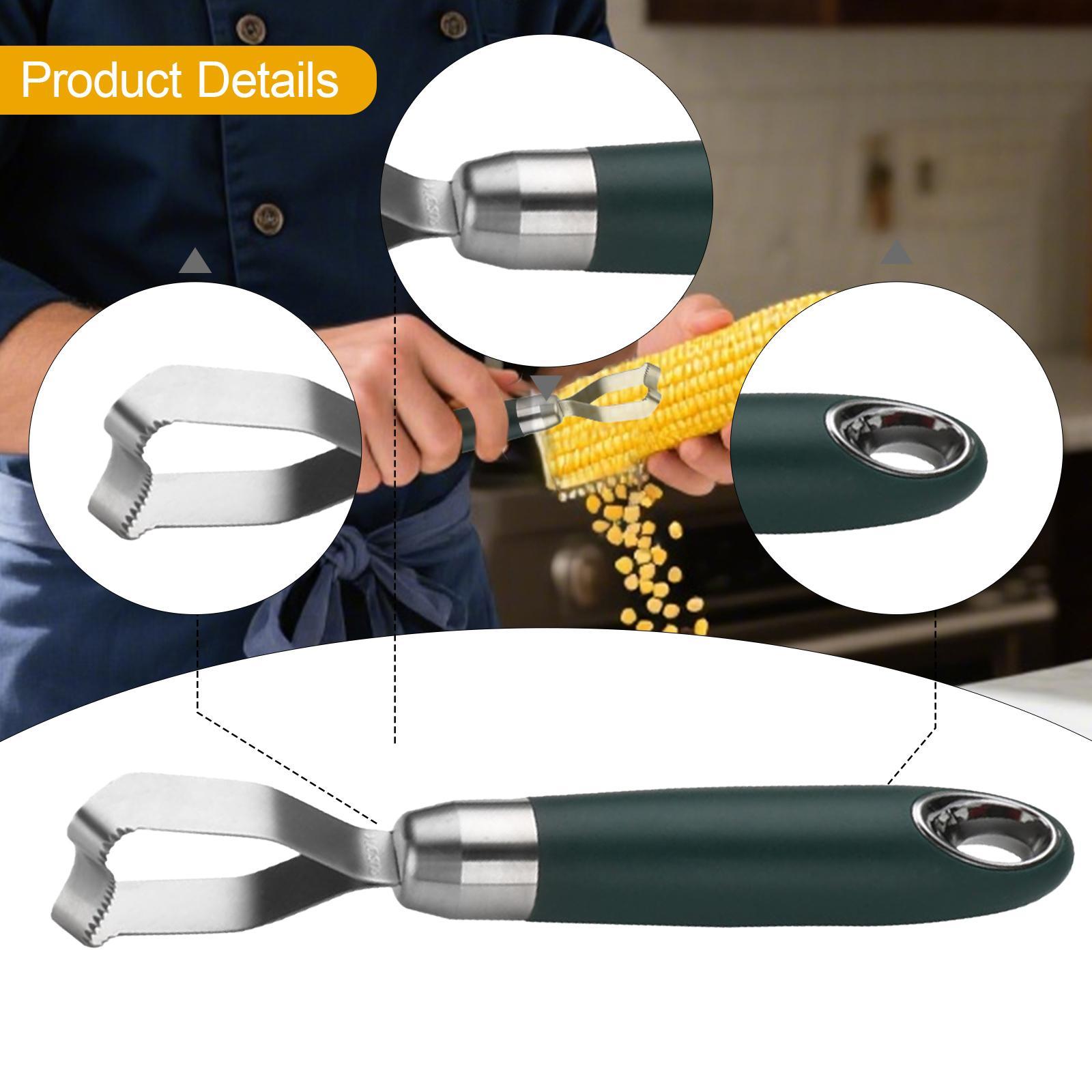 스테인리스 스틸 옥수수 껍질 제거기, 인체공학적 손잡이 - Kitchen Gadgets I Need 리뷰 및 가격