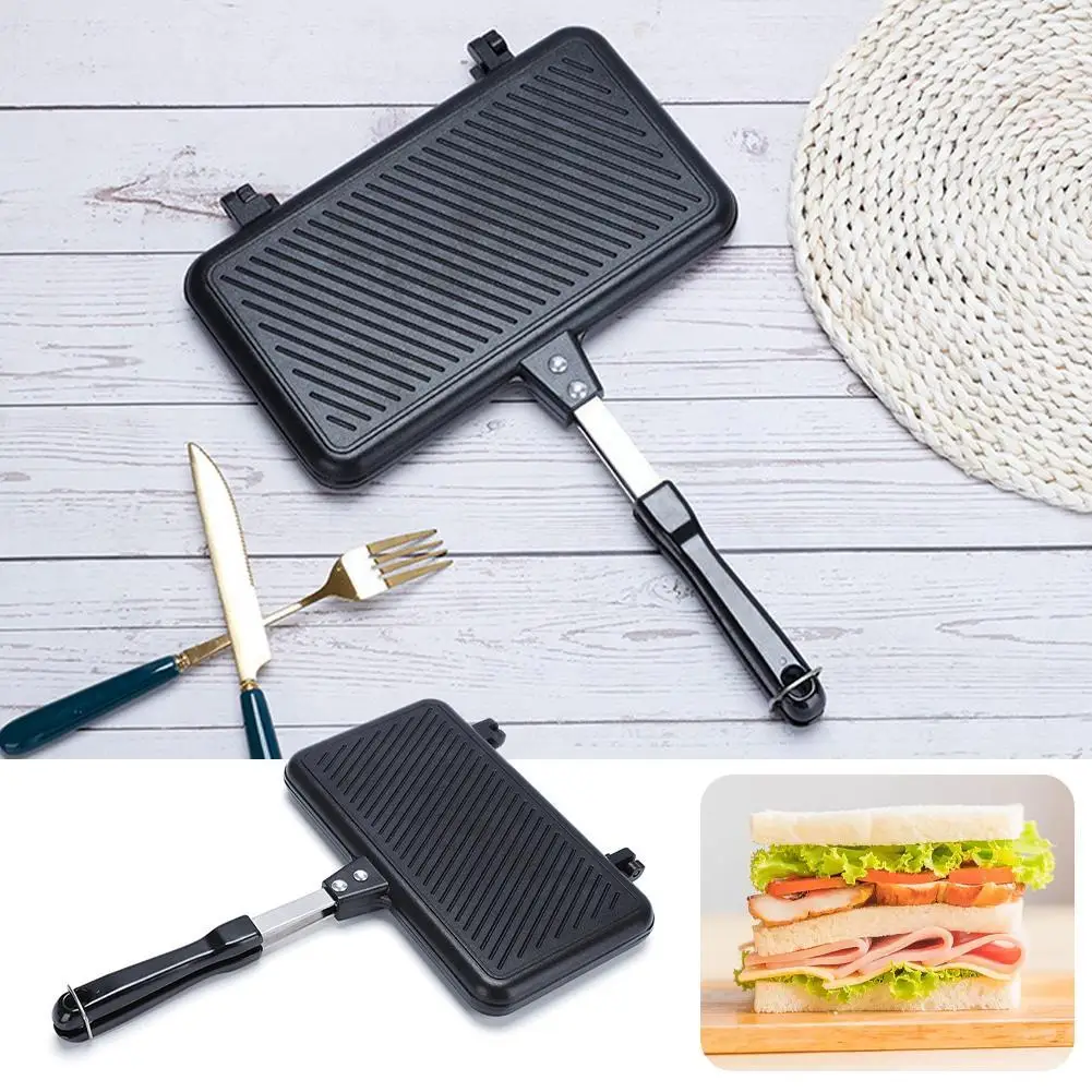 양면 프라이팬 논스틱 샌드위치 메이커, 와플 팬케이크  - Cast Iron Skillet 리뷰 및 가격