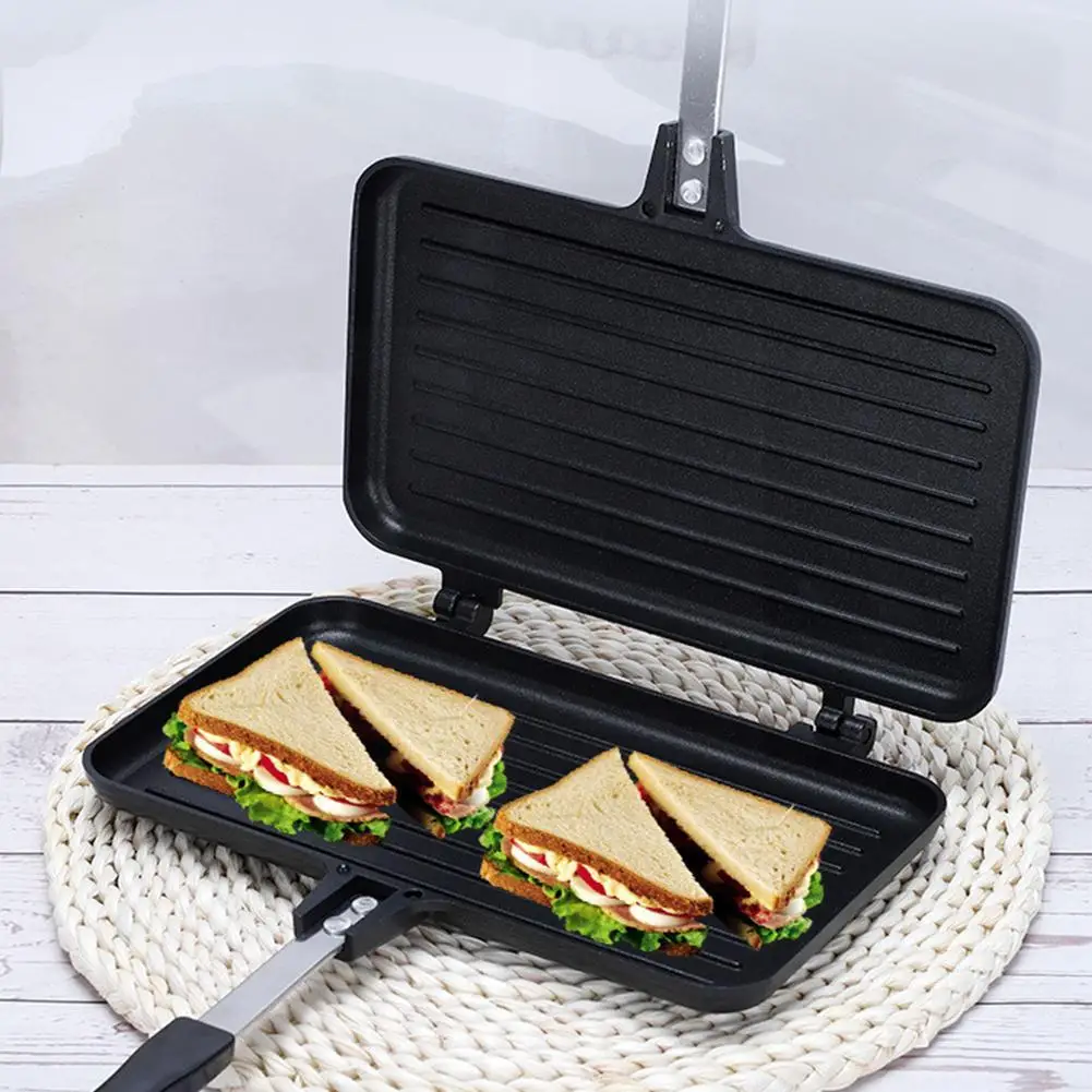양면 프라이팬 논스틱 샌드위치 메이커, 와플 팬케이크  - Cast Iron Skillet 리뷰 및 가격