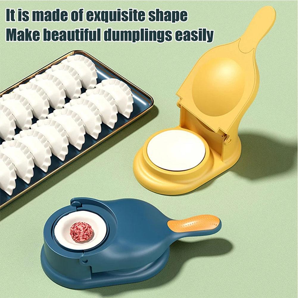 2 in 1 DIY 만두 메이커 키트 래퍼 프레서 반죽 - Kitchen Gadgets Machine 리뷰 및 가격