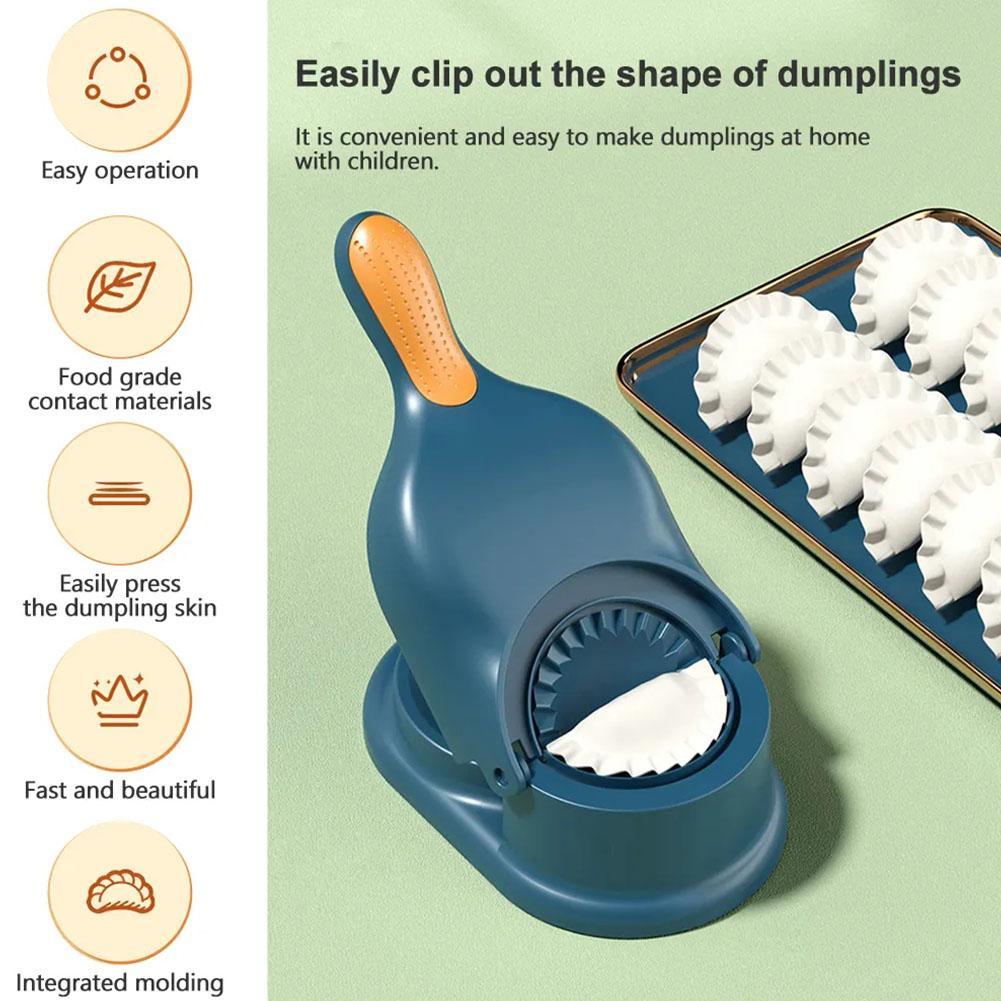 2 in 1 DIY 만두 메이커 키트 래퍼 프레서 반죽 - Kitchen Gadgets Machine 리뷰 및 가격