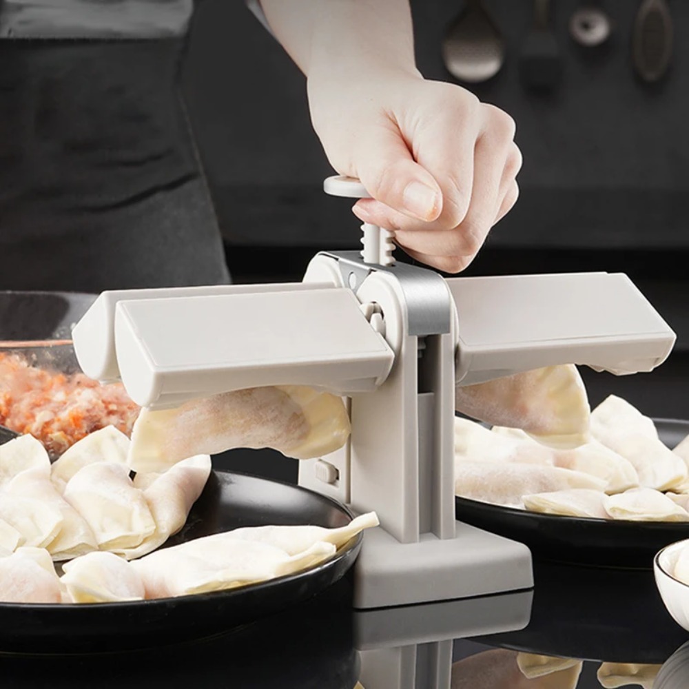 자동 만두 기계 청소 용이 이중 헤드 프레스 다이 파이 - Kitchen Gadgets Machine 리뷰 및 가격
