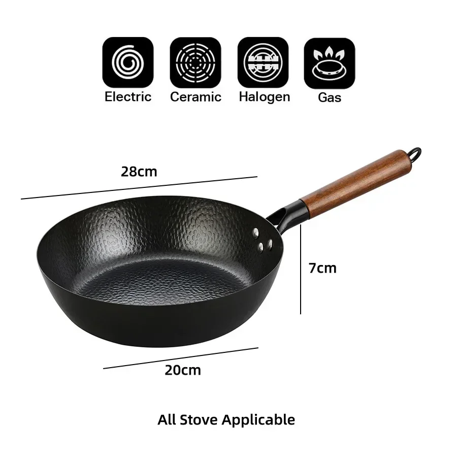 코팅 없는 고급 다리미 웍 팬, 가정용 요리 냄비, 더 - Cast Iron Skillet 리뷰 및 가격