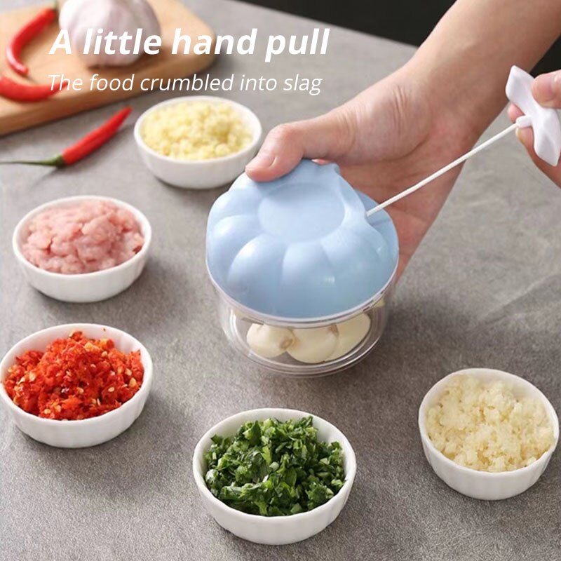 1개 블루/핑크 수동 마늘 다지기 핸드 풀 주방용 가정 - Kitchen Gadgets Blender 리뷰 및 가격