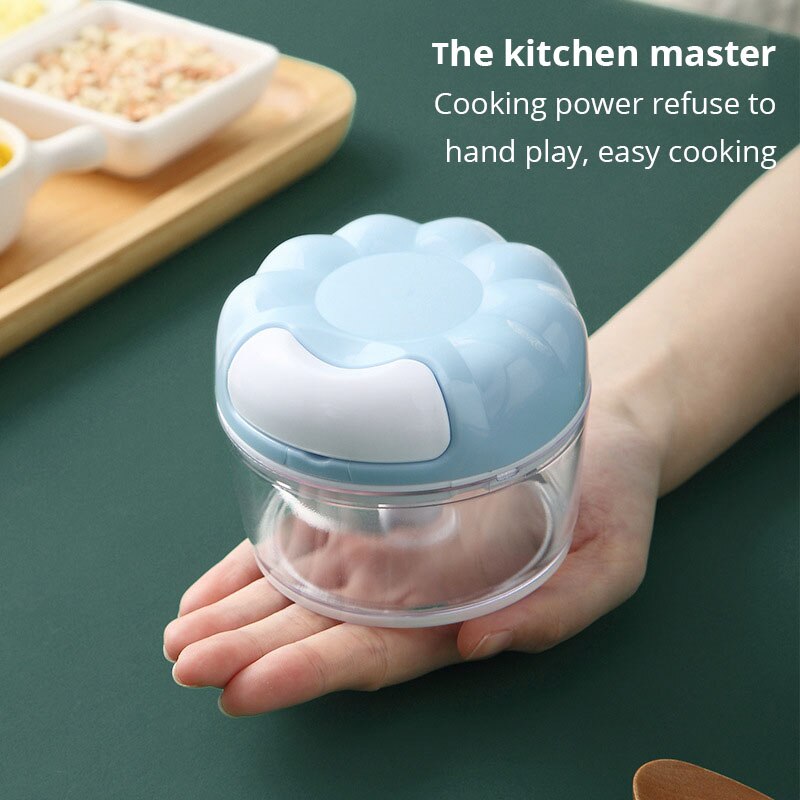 1개 블루/핑크 수동 마늘 다지기 핸드 풀 주방용 가정 - Kitchen Gadgets Blender 리뷰 및 가격