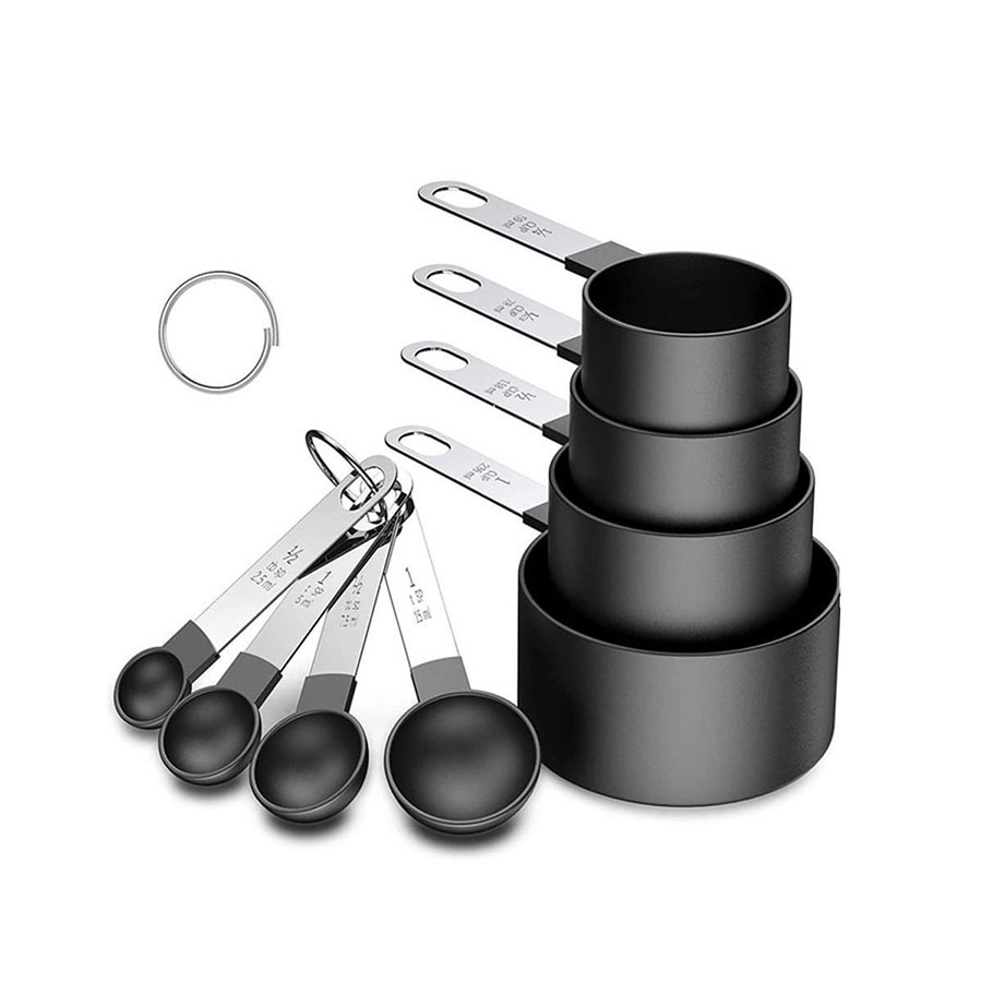 4PCS/8PCS 플라스틱 측정 컵 스푼 세트 스테인레 - Quirky Kitchen Gadgets 리뷰 및 가격