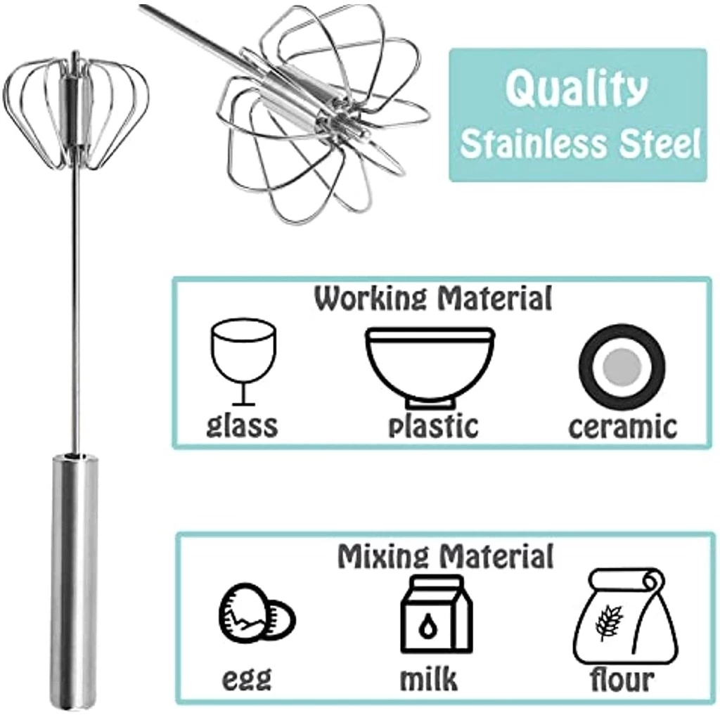 1/3pcs 스테인레스 스틸 계란 거품기 간편한 계란  - Kitchen Gadgets Blender 리뷰 및 가격