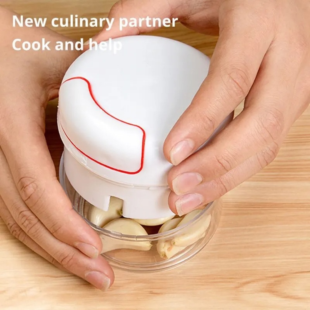 수동 마늘 다지기, 주방용 손으로 당기는 마늘 분쇄기, - Kitchen Gadgets Blender 리뷰 및 가격
