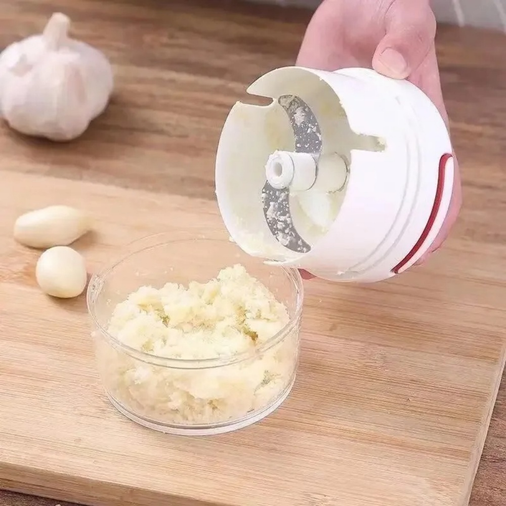 수동 마늘 다지기, 주방용 손으로 당기는 마늘 분쇄기, - Kitchen Gadgets Blender 리뷰 및 가격