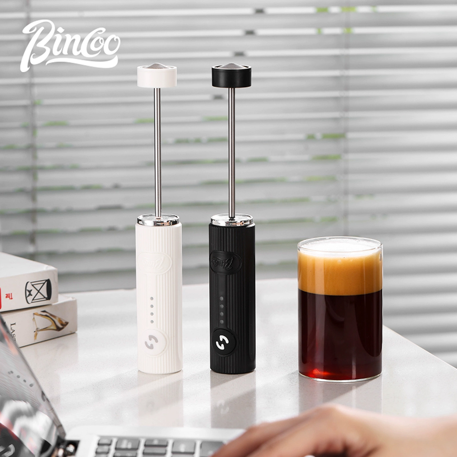 BINCOO 전기 커피 거품기 USB 충전식 2 속도  - Quirky Kitchen Gadgets 리뷰 및 가격