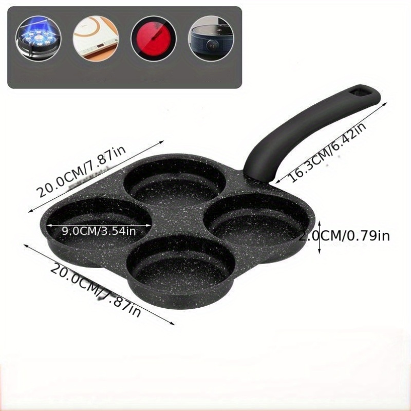 계란 프라이팬 논스틱 팬케이크 팬 4컵 조리기구 팬케이 - Cast Iron Skillet 리뷰 및 가격